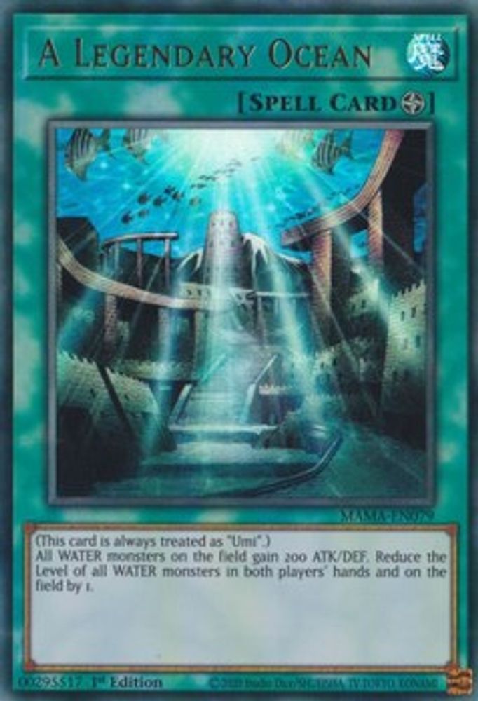 A Legendary Ocean (MAMA-EN079) - Ultra Rare