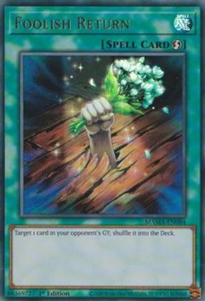 Retour insensé [MAMA-EN084] Ultra Rare 