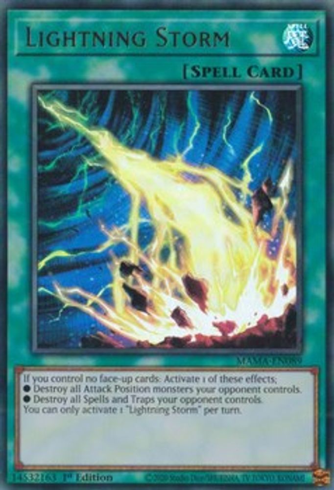 Lightning Storm (MAMA-EN089) - Ultra Rare