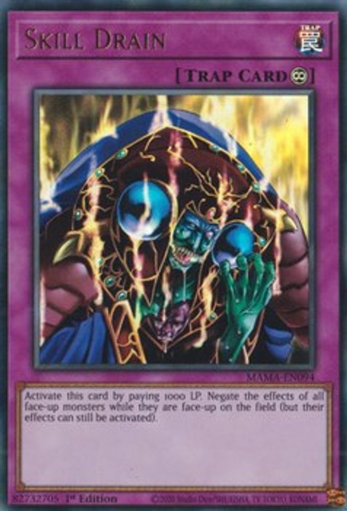 Skill Drain (MAMA-EN094) - Ultra Rare