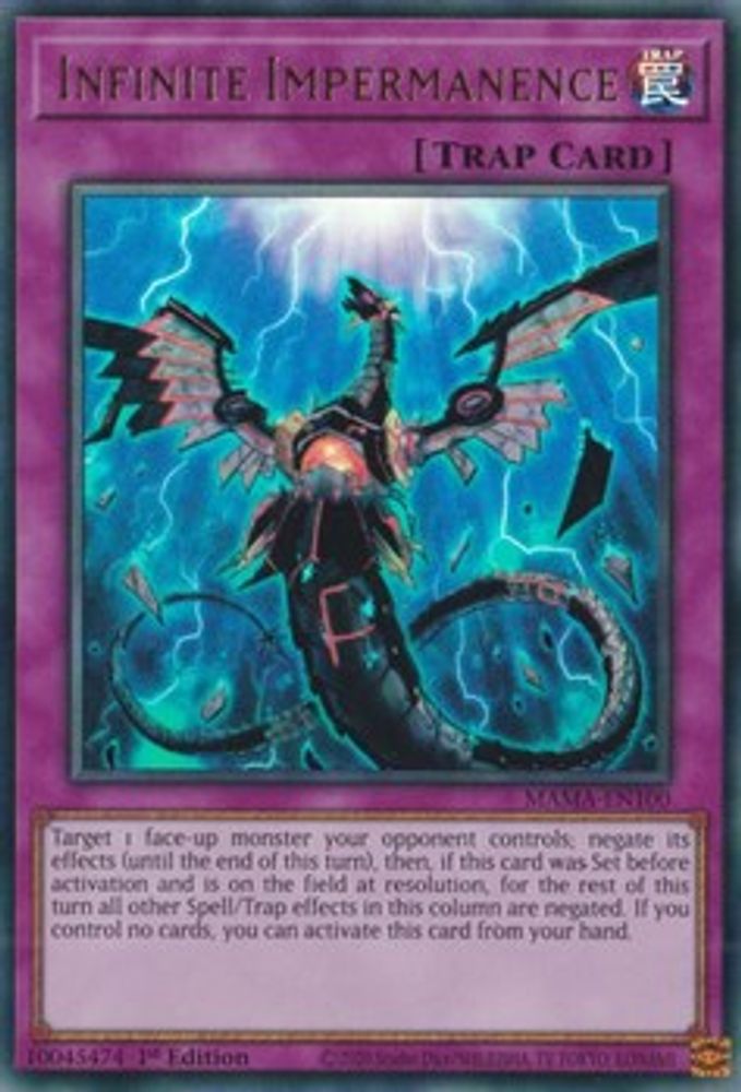 Infinite Impermanence (MAMA-EN100) - Ultra Rare