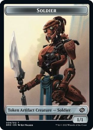Soldier Token (009) (BRO-009) - The Brothers' War