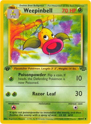 Weepinbell 048  - 1st Edition - Uncommon