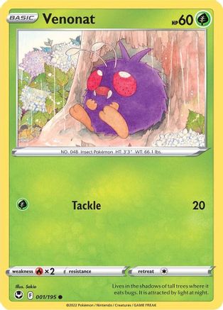 Venonat 001  - Common