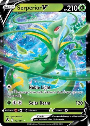 Serperior V 007  - Holofoil - Ultra Rare