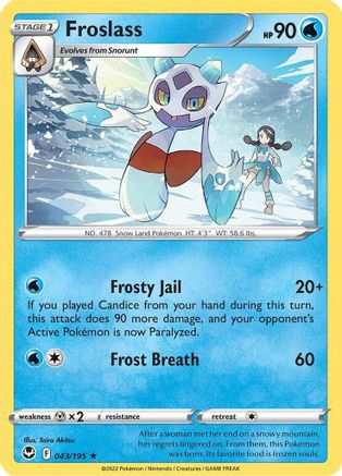 Froslass 043  - Rare