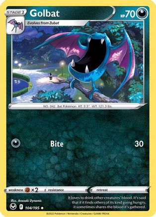 Golbat 104  - Uncommon