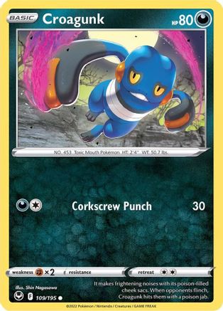 Croagunk 109  - Common