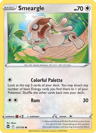 Smeargle 137  - Common