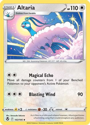 Altaria 143  - Uncommon