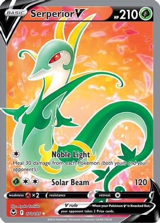 Serperior V (Full Art) 170  - Holofoil - Ultra Rare