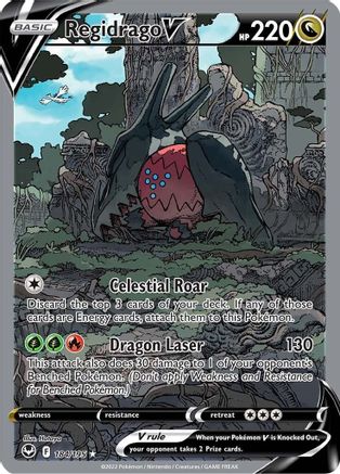 Regidrago V (Alternate Full Art) 184  - Holofoil - Ultra Rare
