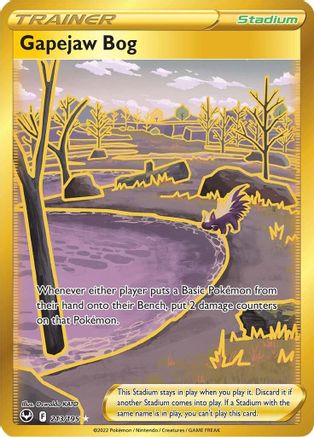 Gapejaw Bog (213/195) [Épée et Bouclier : Tempête d'Argent] 