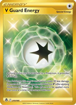V Guard Energy (Secret) 215  - Holofoil - Secret Rare