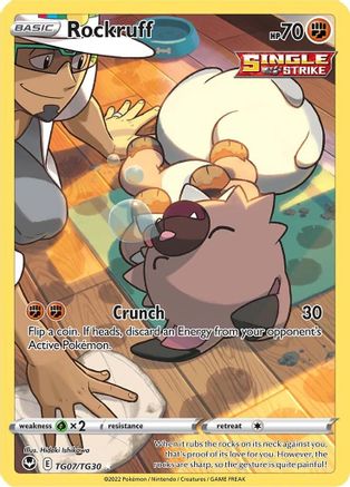 Rockruff TG07  - Holofoil - Ultra Rare