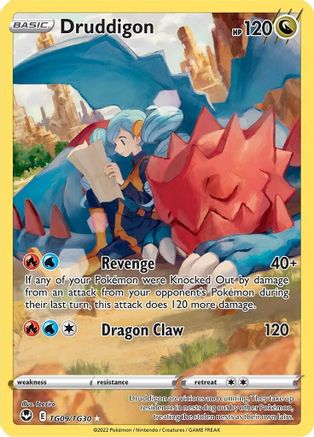 Druddigon TG09  - Holofoil - Ultra Rare