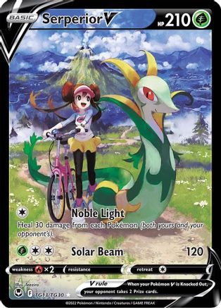 Serperior V TG13  - Holofoil - Ultra Rare