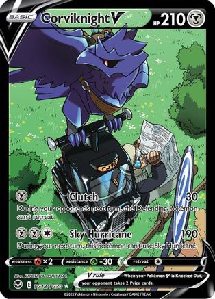 Corviknight V TG18  - Holofoil - Ultra Rare