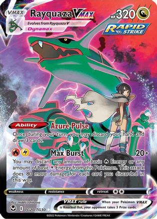 Rayquaza VMAX TG20  - Holofoil - Ultra Rare