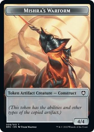 Mishra's Warform // Inkling Double-sided Token (BRC-9 // 7) - Commander: The Brothers' War
