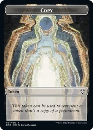 Copy // Inkling Double-Sided Token (BRC-1 // 7) - Commander: The Brothers' War