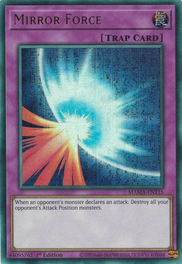 Mirror Force [MAMA-EN115] Ultra Pharaon Rare 