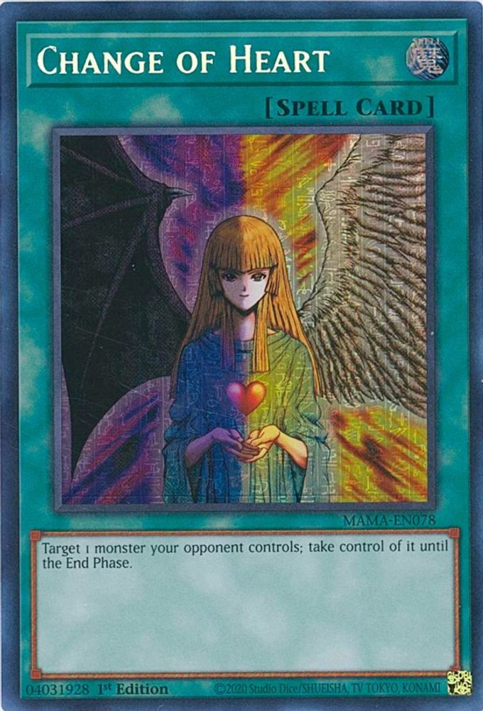Changement de cœur [MAMA-EN078] Secret Pharaoh's Rare 