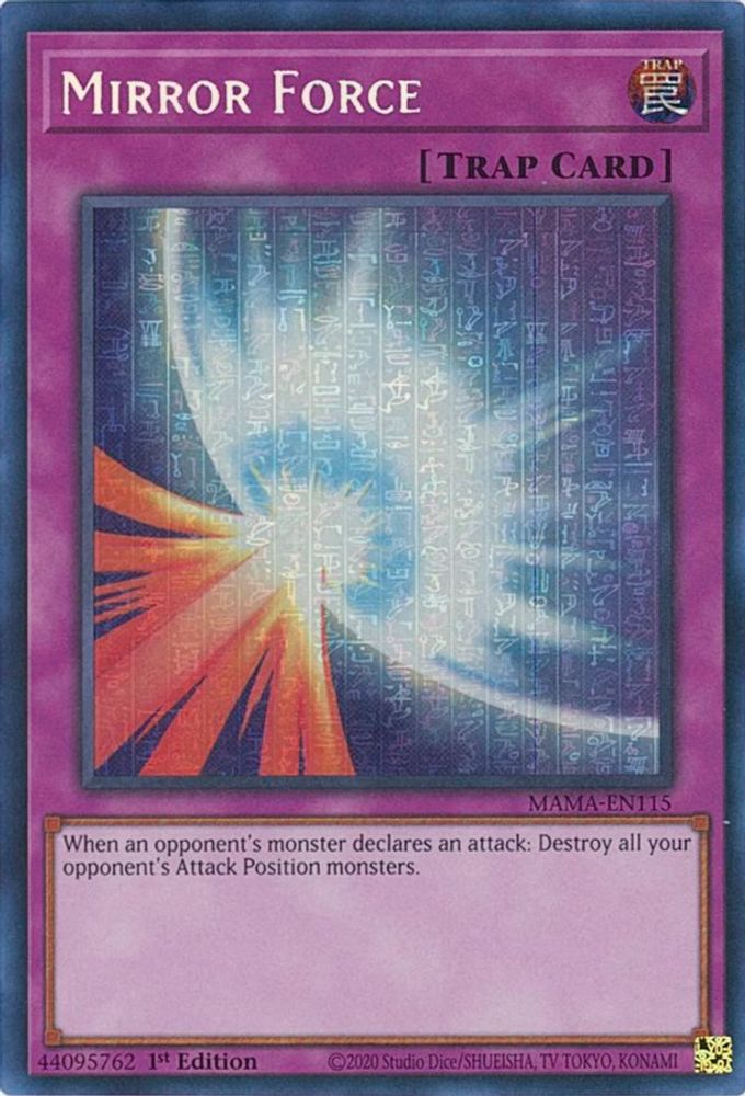 Mirror Force [MAMA-EN115] Secret Pharaon Rare 