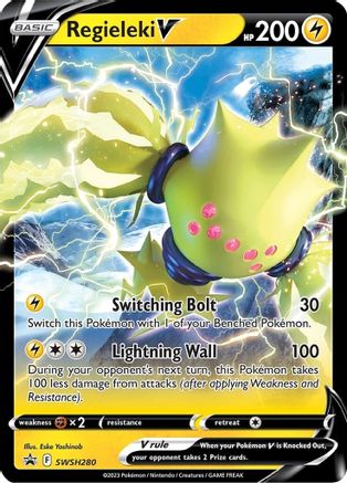 Regieleki V SWSH280  - Holofoil - Promo