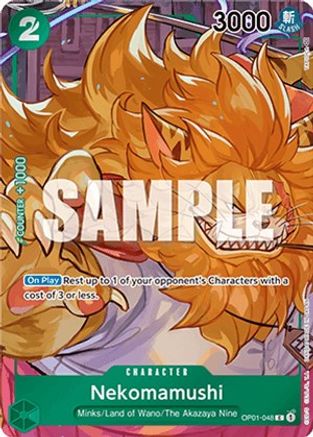 Nekomamushi (Box Topper) (OP01-048) - Common