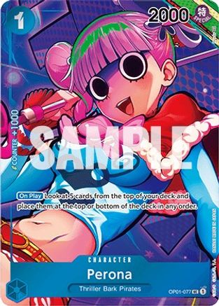Perona (Box Topper) (OP01-077) - Uncommon