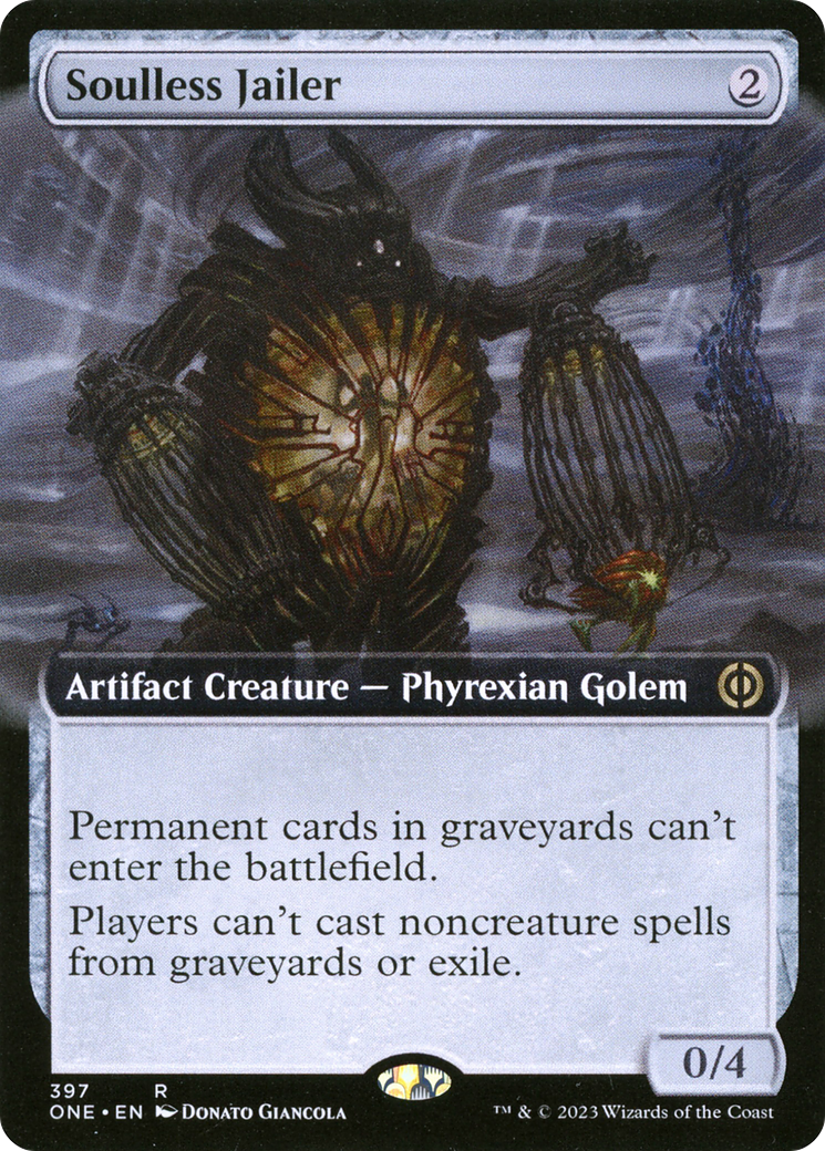 Jailer sans âme (Art étendu) [Phyrexia : Tous seront un] 