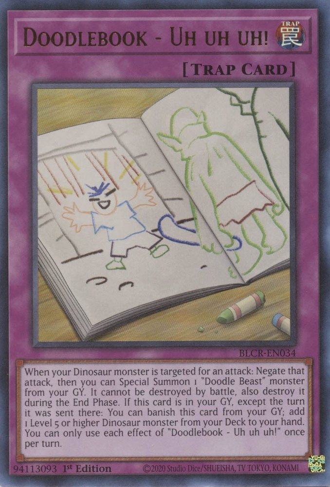 Doodlebook - Uh uh uh! (BLCR-EN034) - Ultra Rare