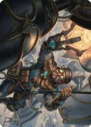 Powerstone Engineer Art Card (ASBRO-002) - Art Series: The Brothers' War