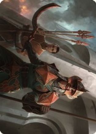 Siege Veteran Art Card (ASBRO-003) - Art Series: The Brothers' War