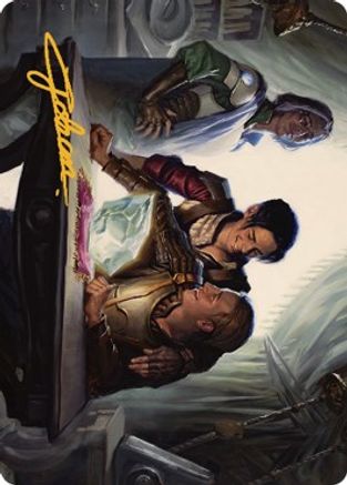 Tocasia's Welcome Art Card (Gold-Stamped Signature) (ASBRO-004) - Art Series: The Brothers' War