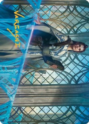 Hurkyl, Master Wizard Art Card (Gold-Stamped Signature) (ASBRO-010) - Art Series: The Brothers' War