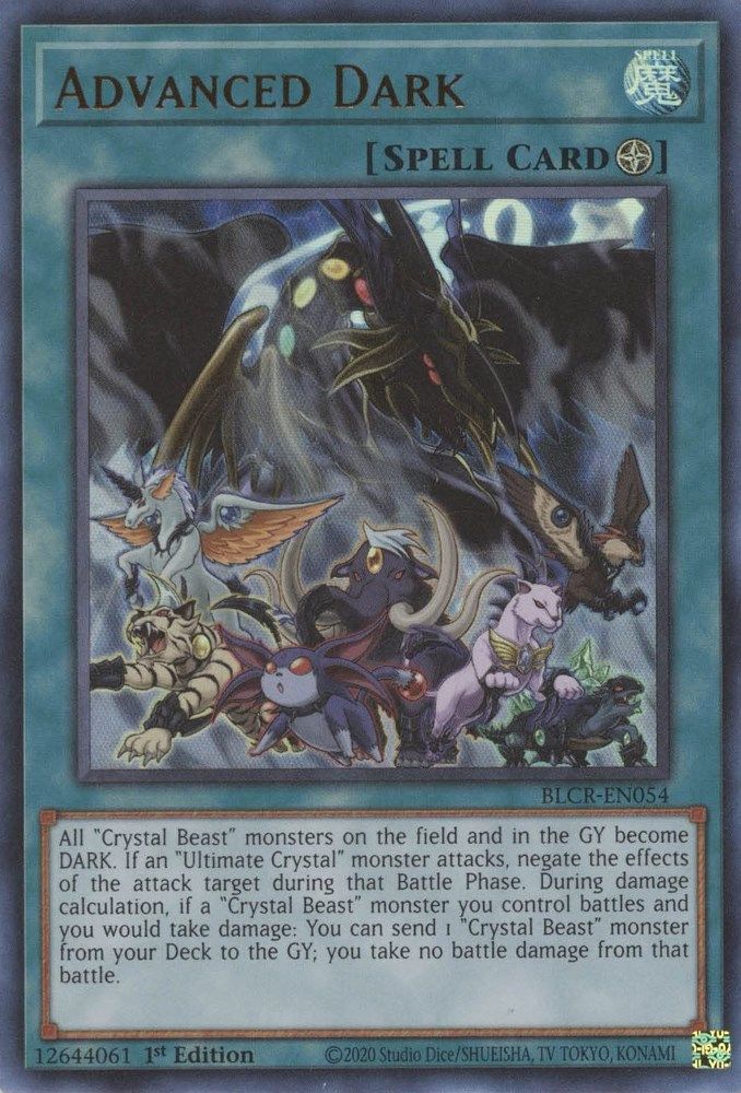 Advanced Dark (BLCR-EN054) - Ultra Rare