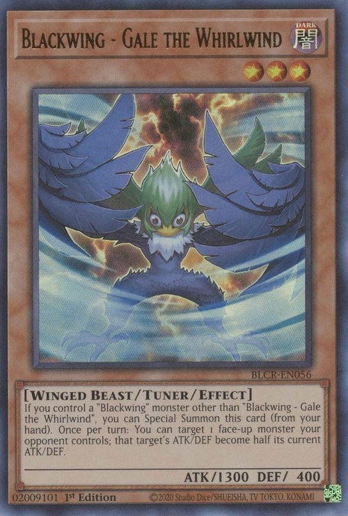 Blackwing - Gale the Whirlwind (BLCR-EN056) - Ultra Rare