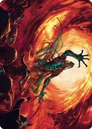 Gix, Yawgmoth Praetor Art Card (ASBRO-016) - Art Series: The Brothers' War