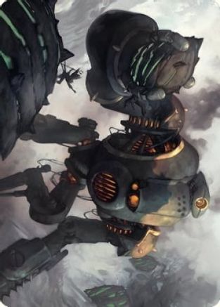 Rust Goliath Art Card (ASBRO-029) - Art Series: The Brothers' War