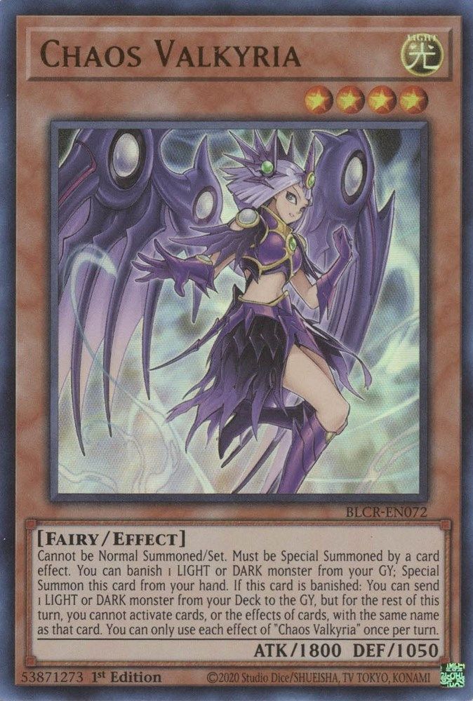 Chaos Valkyria (BLCR-EN072) - Ultra Rare