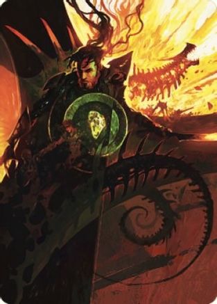 Mishra's Command Art Card (ASBRO-033) - Art Series: The Brothers' War