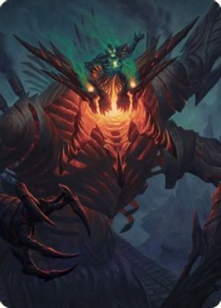 Mishra, Lost to Phyrexia Art Card (ASBRO-038) - Art Series: The Brothers' War