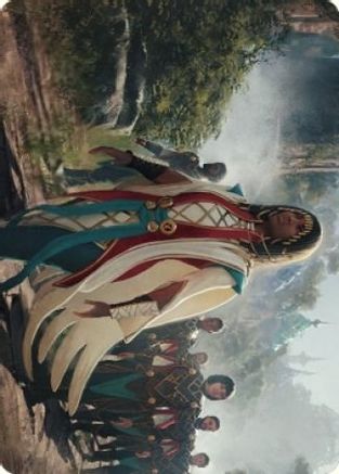 Queen Kayla bin-Kroog Art Card (ASBRO-039) - Art Series: The Brothers' War