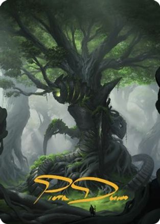 Forest Art Card (Gold-Stamped Signature) (ASBRO-053) - Art Series: The Brothers' War