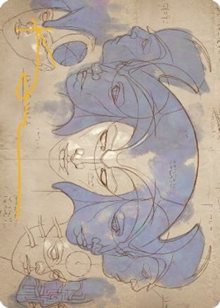 Helm of the Host Art Card (Gold-Stamped Signature) (ASBRO-061) - Art Series: The Brothers' War