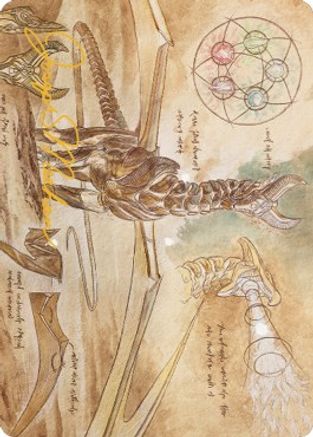 Ramos, Dragon Engine Art Card (Gold-Stamped Signature) (ASBRO-074) - Art Series: The Brothers' War