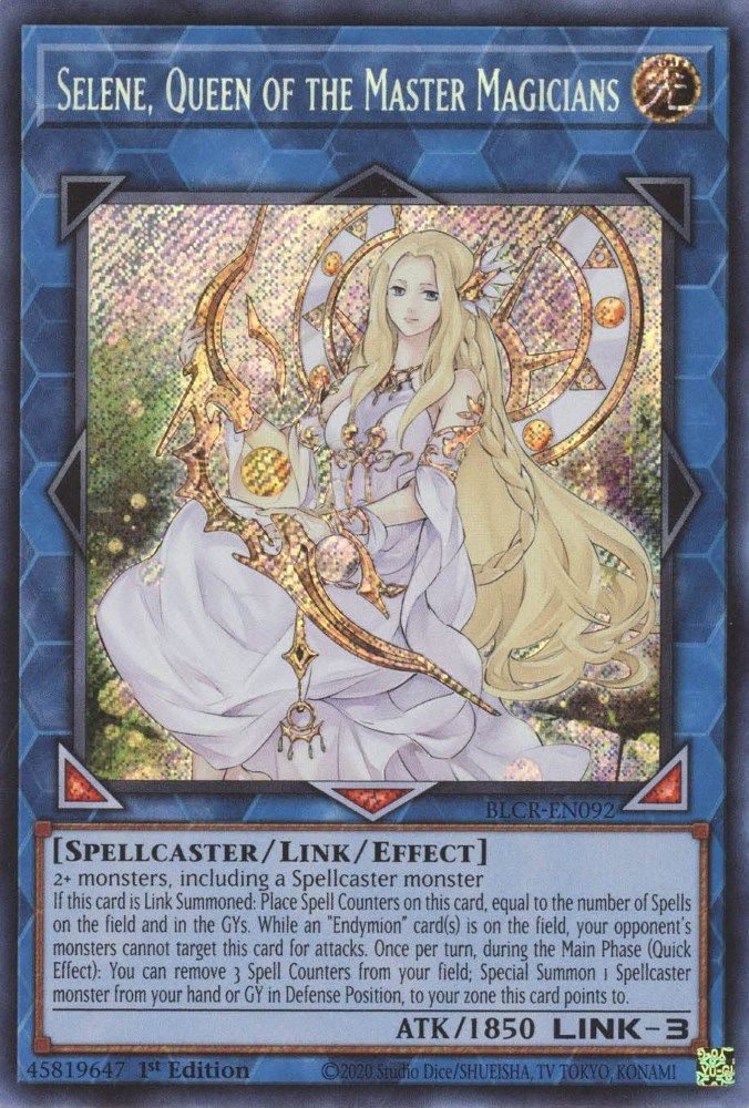 Selene, Queen of the Master Magicians (BLCR-EN092) - Secret Rare