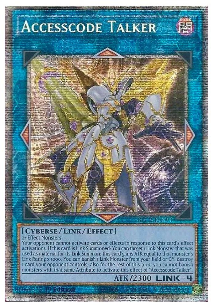 Accesscode Talker (Starlight Rare) (BLCR-EN093) - Starlight Rare